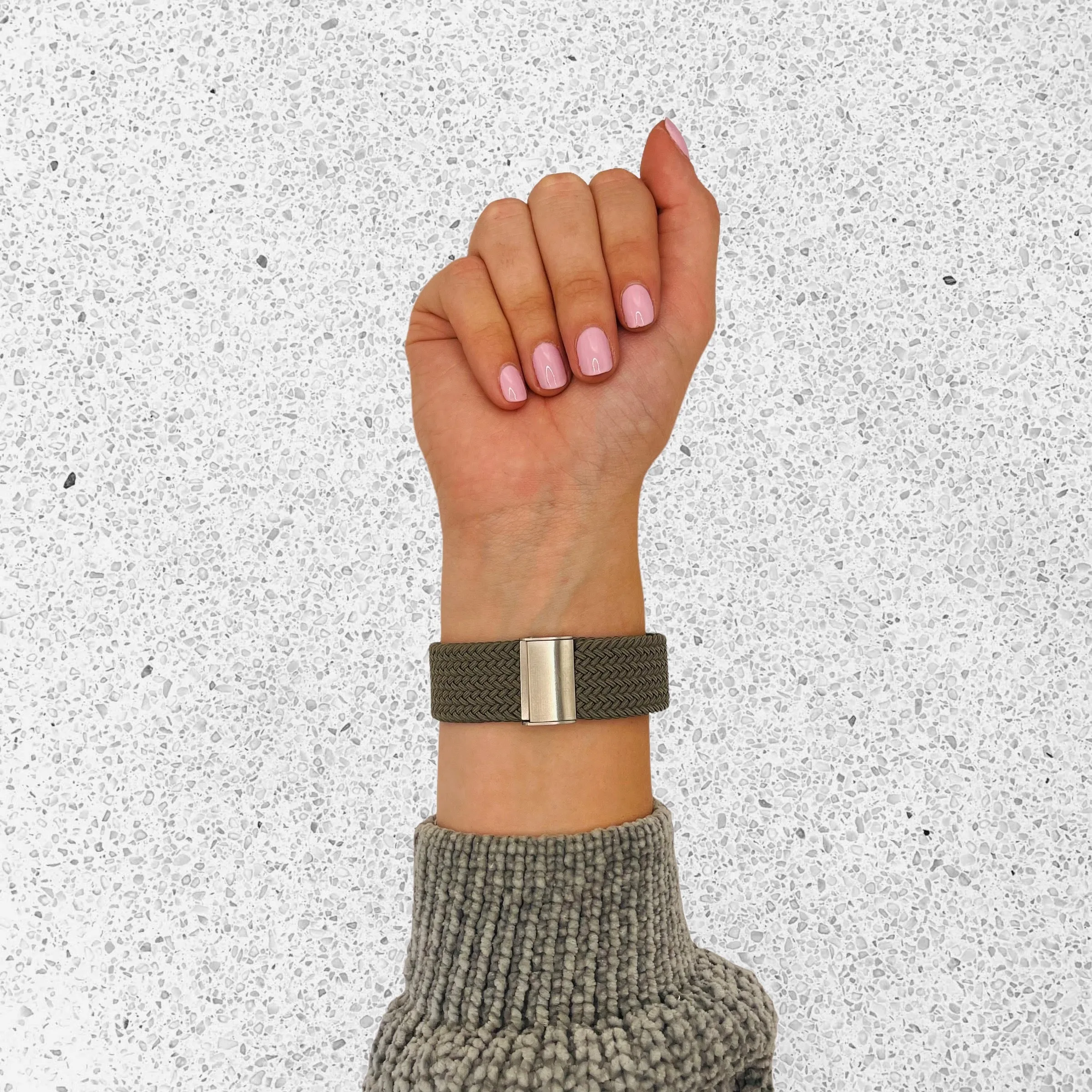 Nylon Braided Loop Watch Straps Compatible with the Polar Ignite
