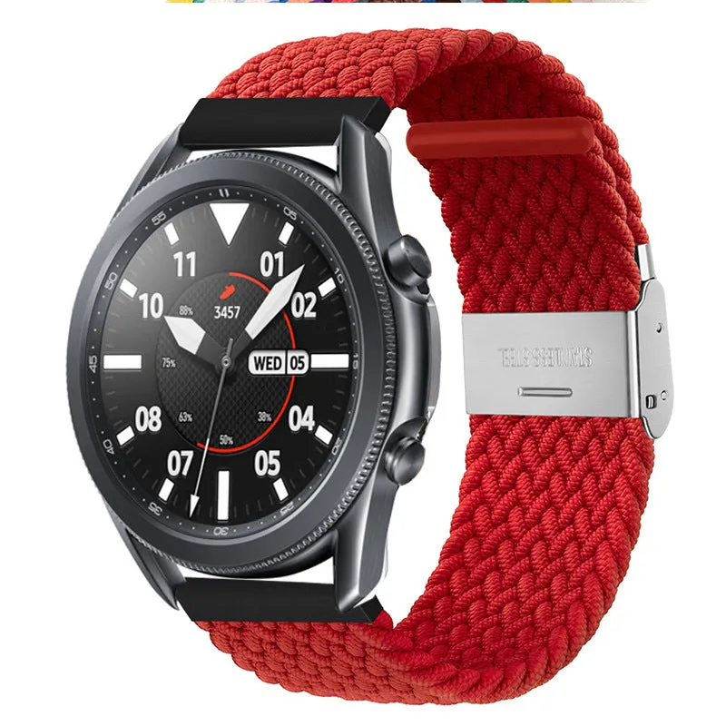 Nylon Braided Loop Watch Straps Compatible with the Polar Ignite