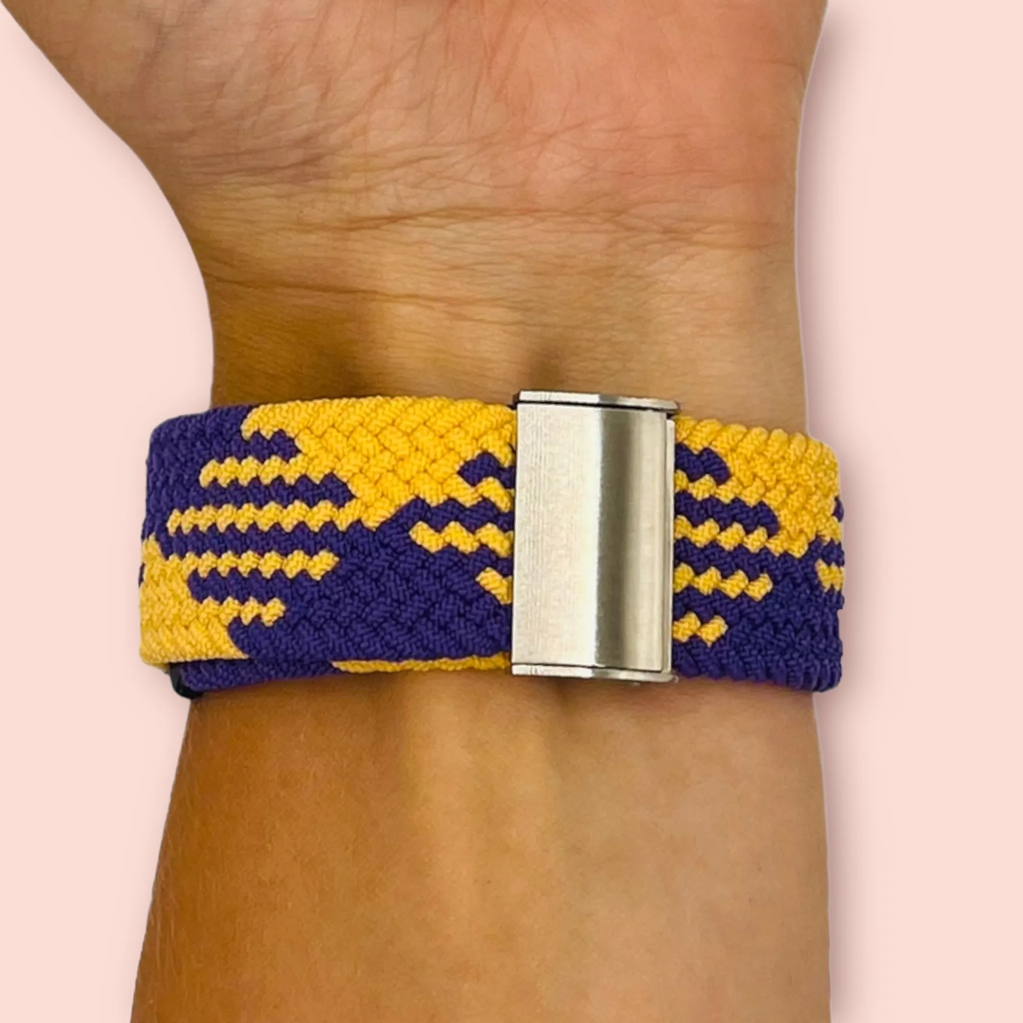 Nylon Braided Loop Watch Straps Compatible with the Polar Ignite