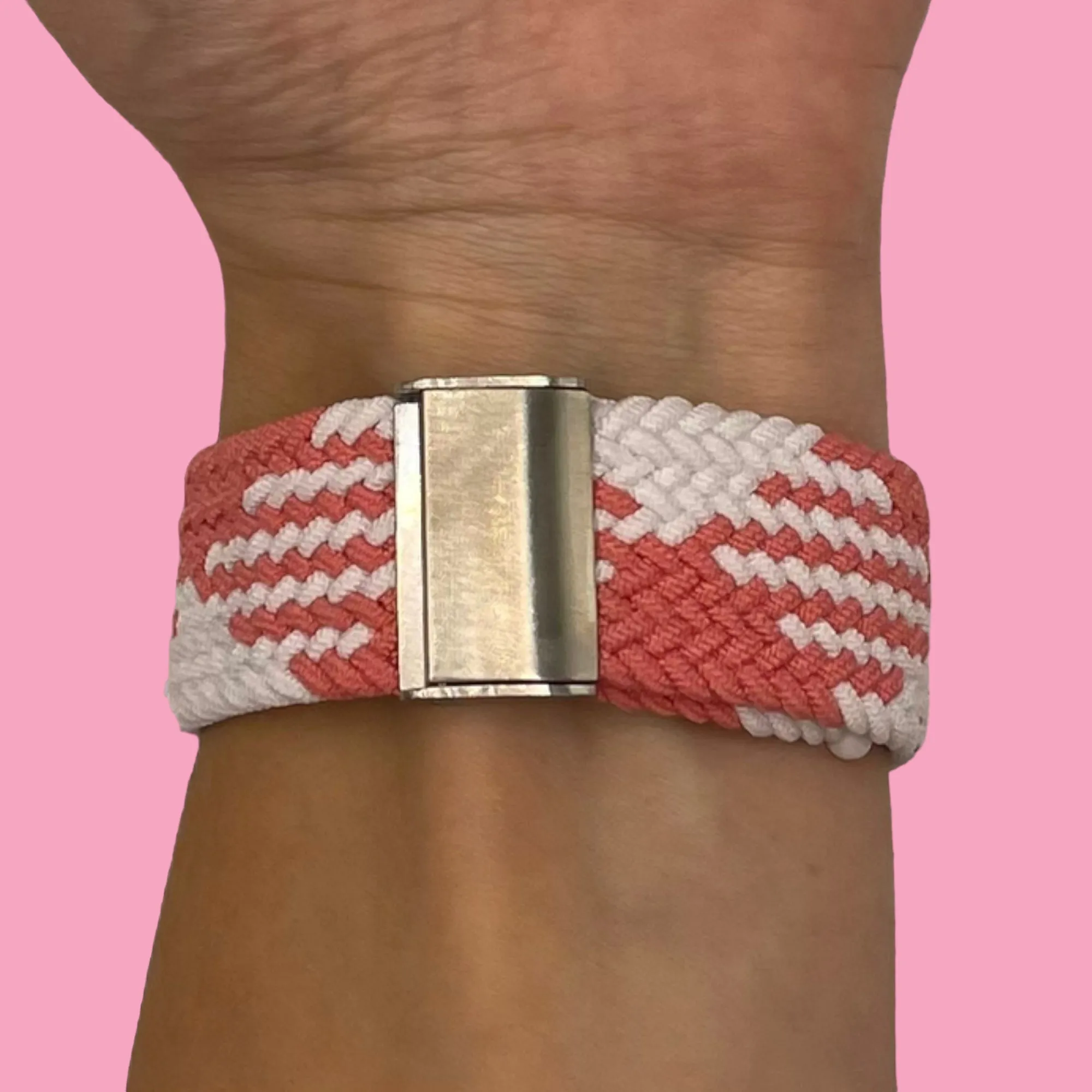 Nylon Braided Loop Watch Straps Compatible with the Polar Ignite