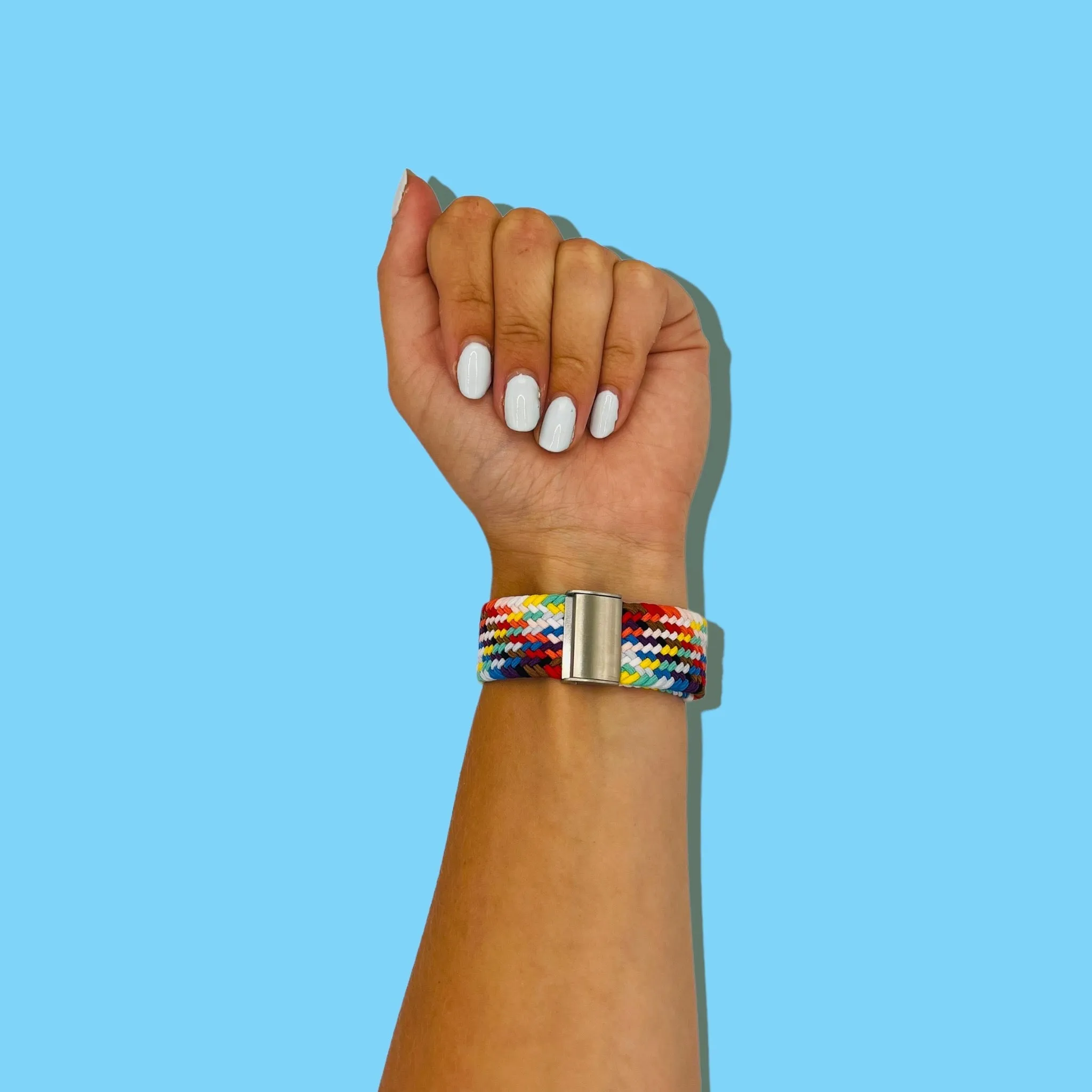 Nylon Braided Loop Watch Straps Compatible with the Polar Ignite