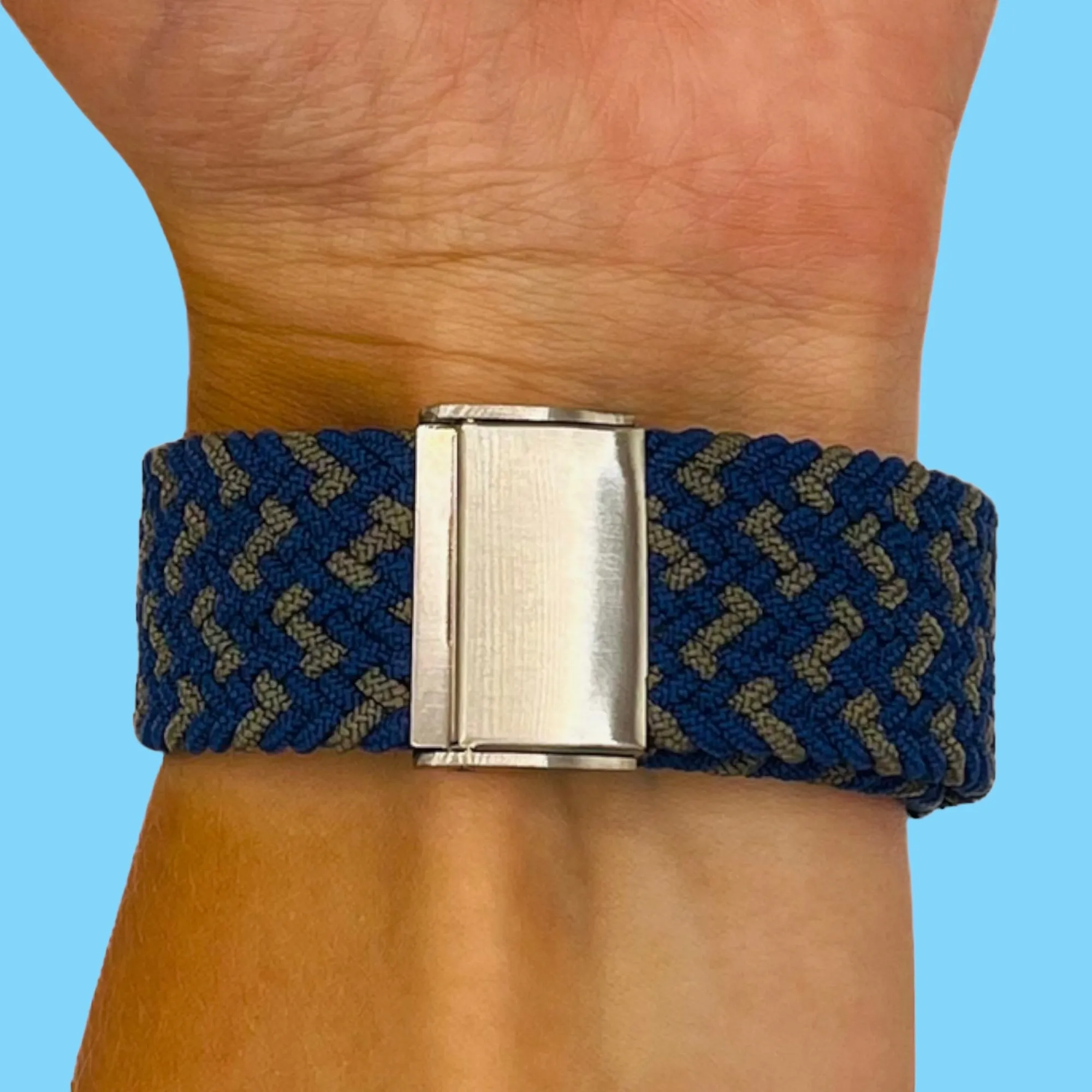 Nylon Braided Loop Watch Straps Compatible with the Polar Ignite