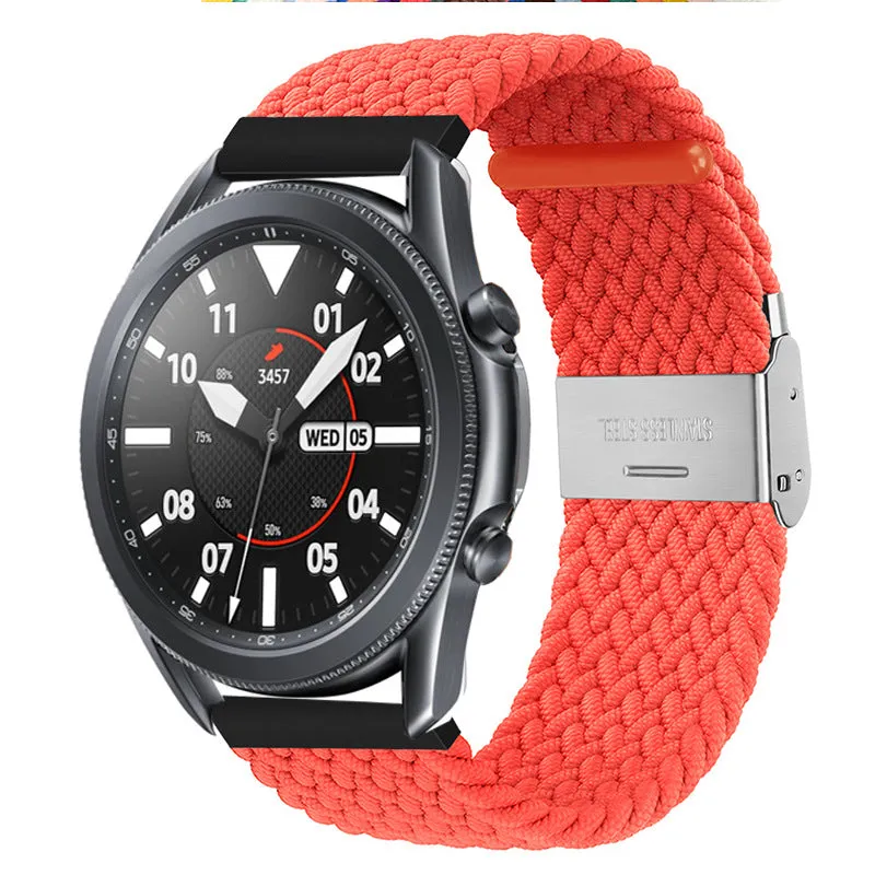 Nylon Braided Loop Watch Straps Compatible with the Polar Ignite