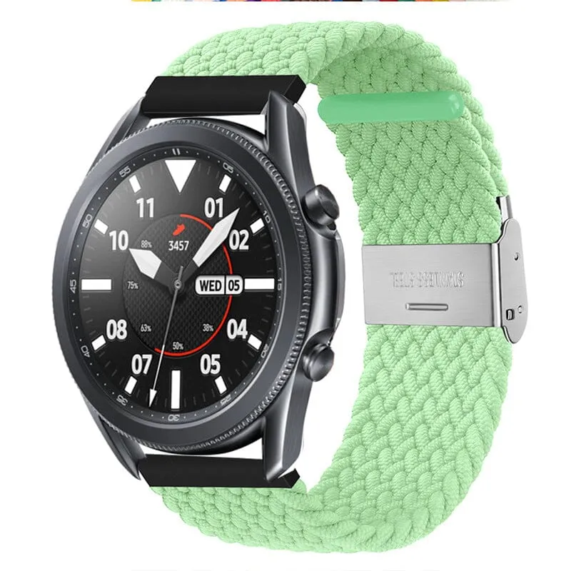 Nylon Braided Loop Watch Straps Compatible with the Polar Ignite