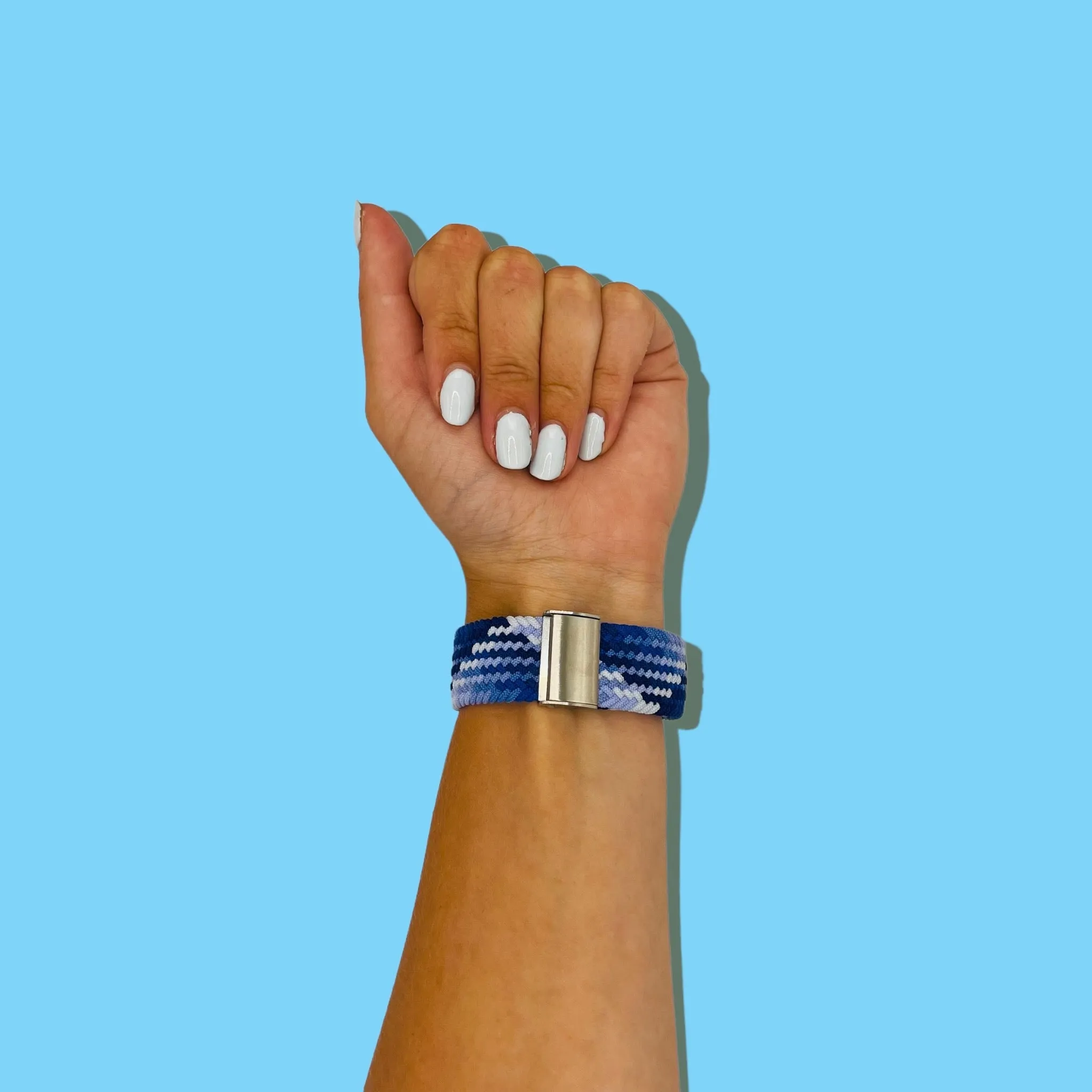 Nylon Braided Loop Watch Straps Compatible with the Polar Ignite