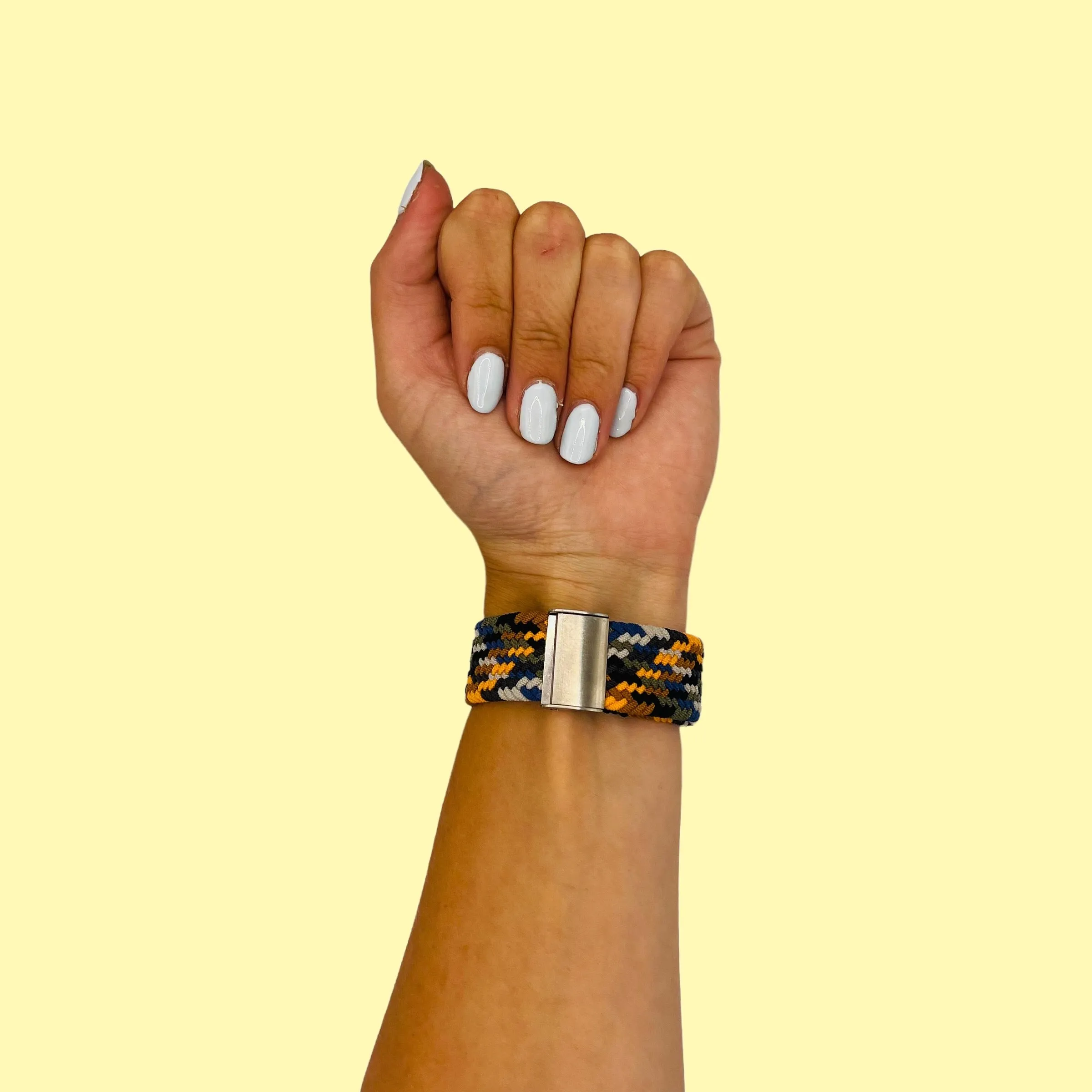 Nylon Braided Loop Watch Straps Compatible with the Polar Ignite