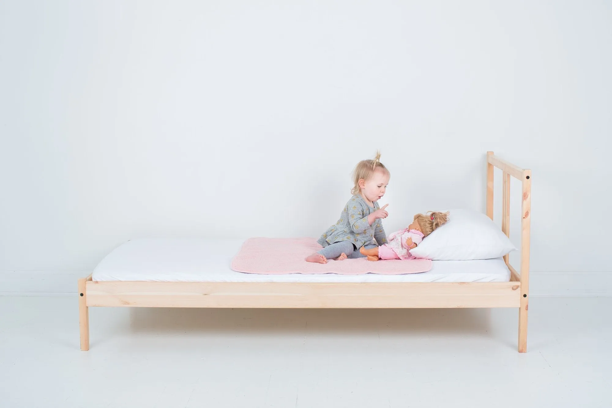 PEAPODMATS 3'×3' ~ Fuzzy Peach Pink