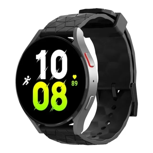 Polar Ignite 2 compatible Silicone Football Pattern Watch Straps
