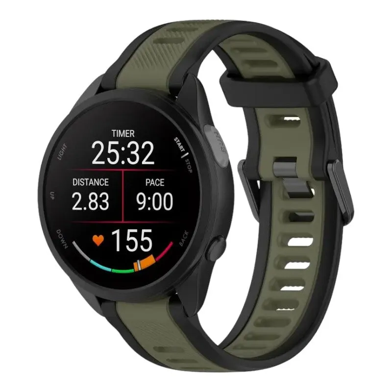 Polar Ignite Dual Colour Silicone Watch Straps