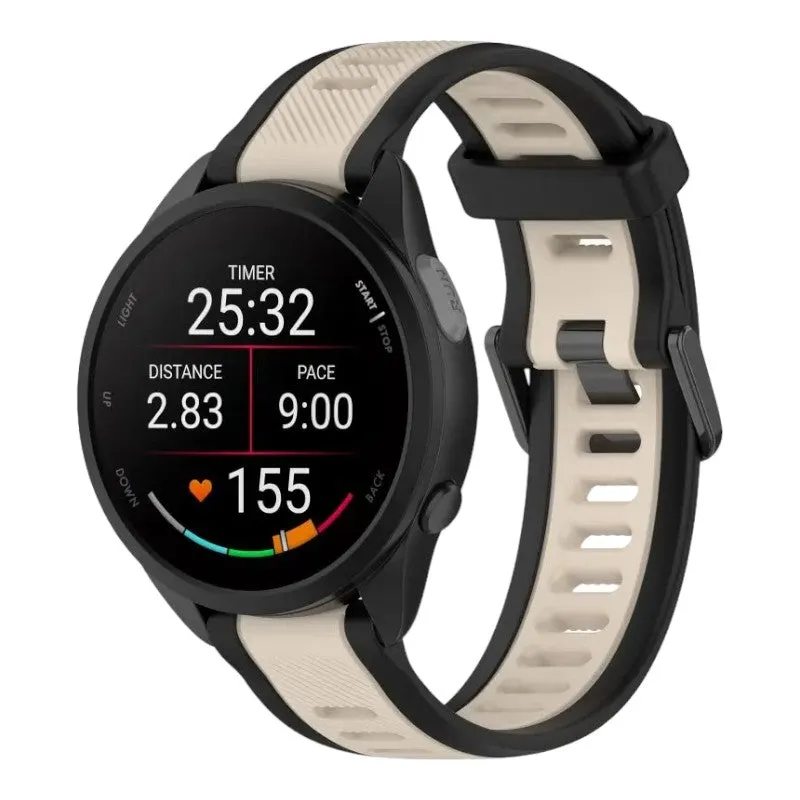 Polar Ignite Dual Colour Silicone Watch Straps