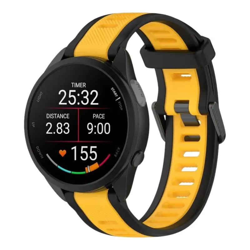 Polar Ignite Dual Colour Silicone Watch Straps