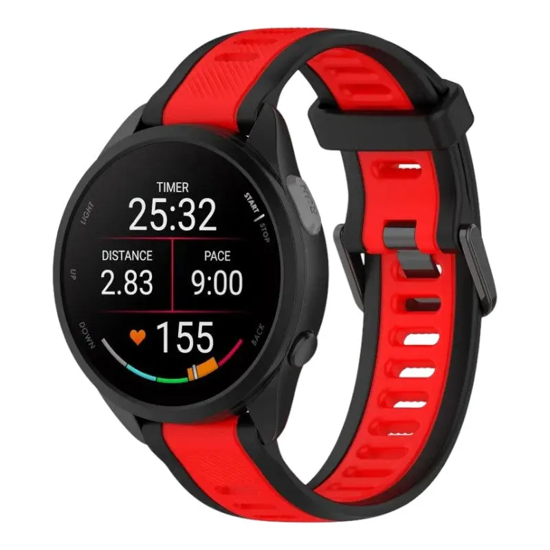 Polar Ignite Dual Colour Silicone Watch Straps