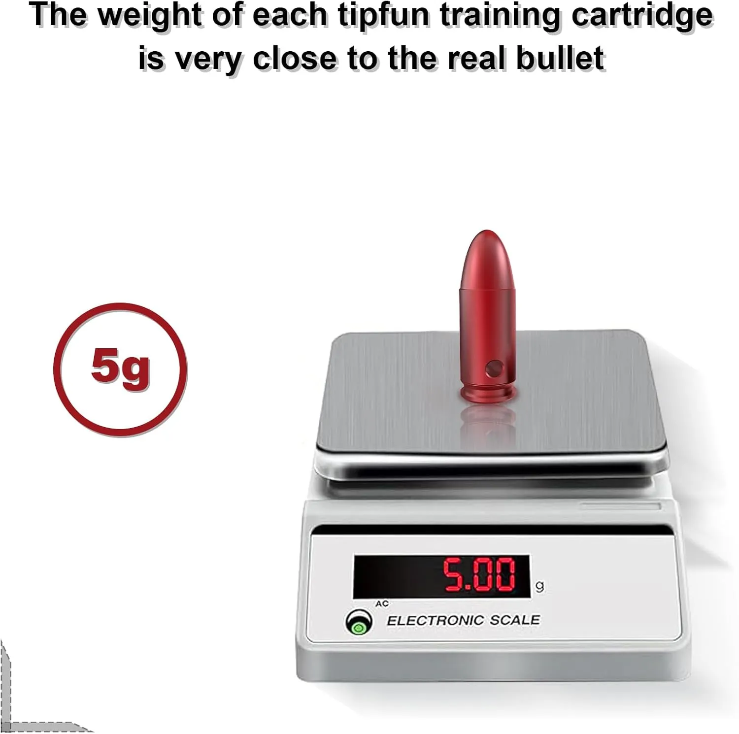 Training Snap Caps Dummy Rounds, Durable CNC-Machined Aluminum Alloy Safe for Handling Drills & Dry Fire Practice, Ideal for Shooting Skill Training.