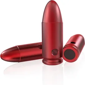 Training Snap Caps Dummy Rounds, Durable CNC-Machined Aluminum Alloy Safe for Handling Drills & Dry Fire Practice, Ideal for Shooting Skill Training.